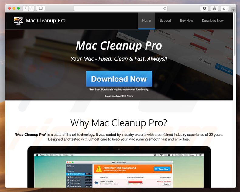 Mac Cleanup Pro unwanted application