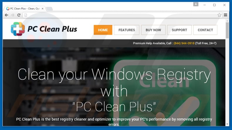 PC Clean Plus unwanted application