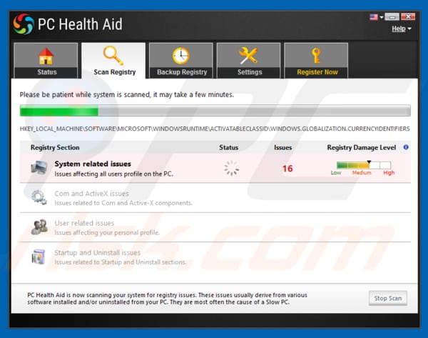 PC Health Aid application