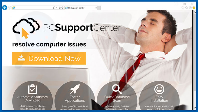 PC Support Center adware