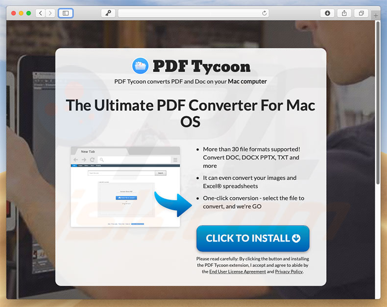 PDF Tycoon adware