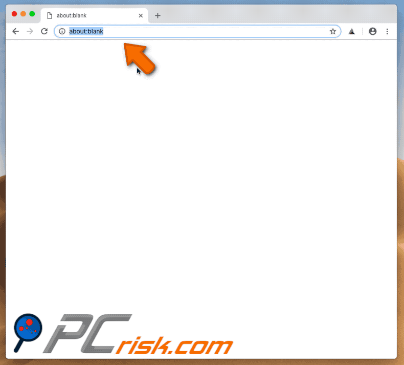 search.sfmac.com browser hijacker on a Mac computer