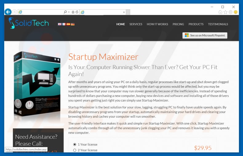 Startup Maximizer unwanted application