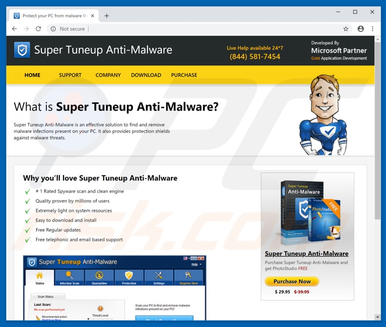 Super Tuneup Anti-Malware unwanted application