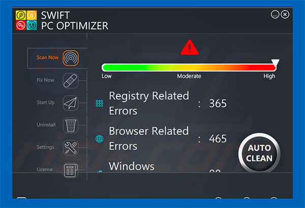 Swift PC Optimizer application