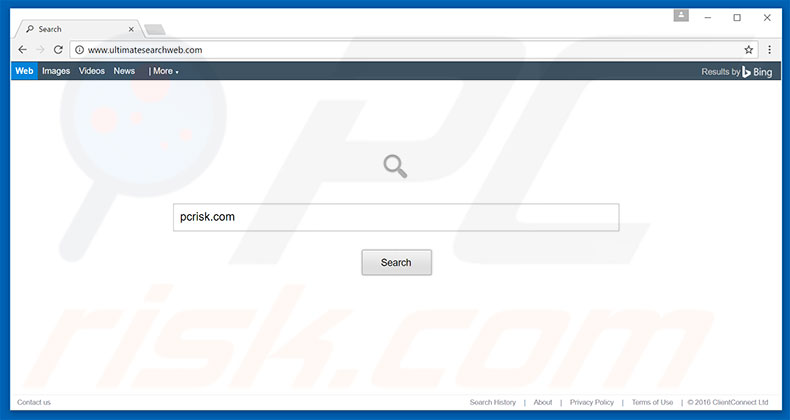 ultimatesearchweb.com browser hijacker