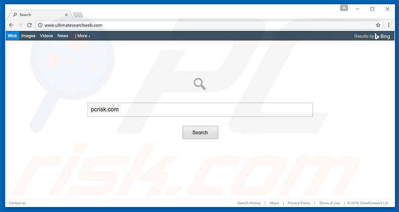 ultimatesearchweb.com browser hijacker