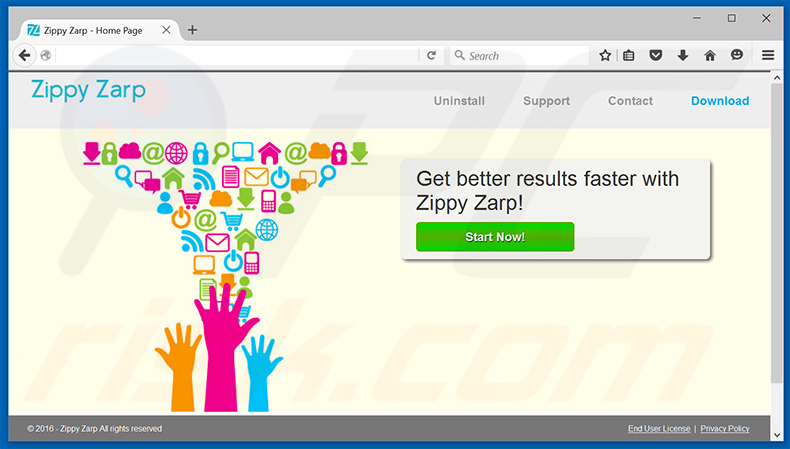 Zippy Zarp adware