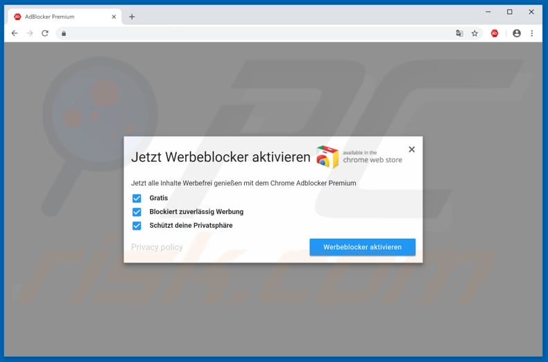 Adblocking Addon adware