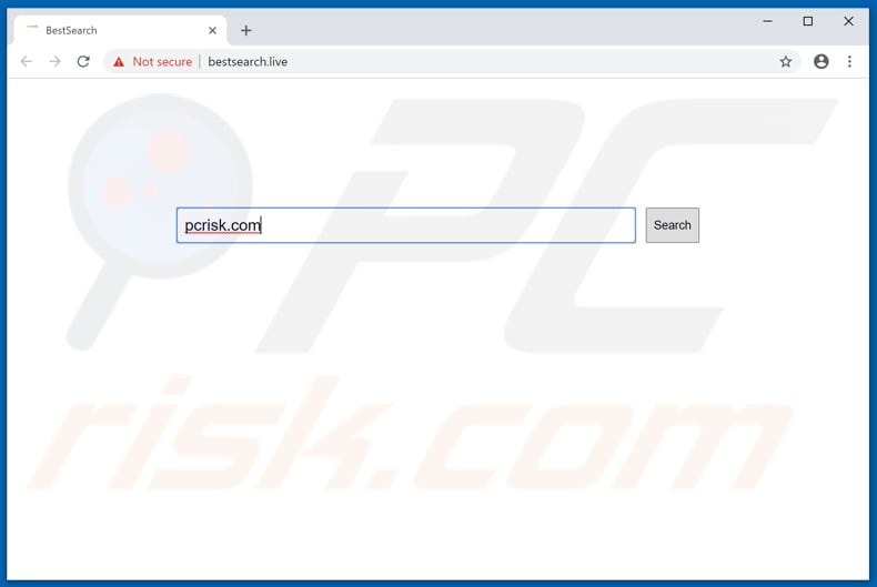 bestsearch.live browser hijacker