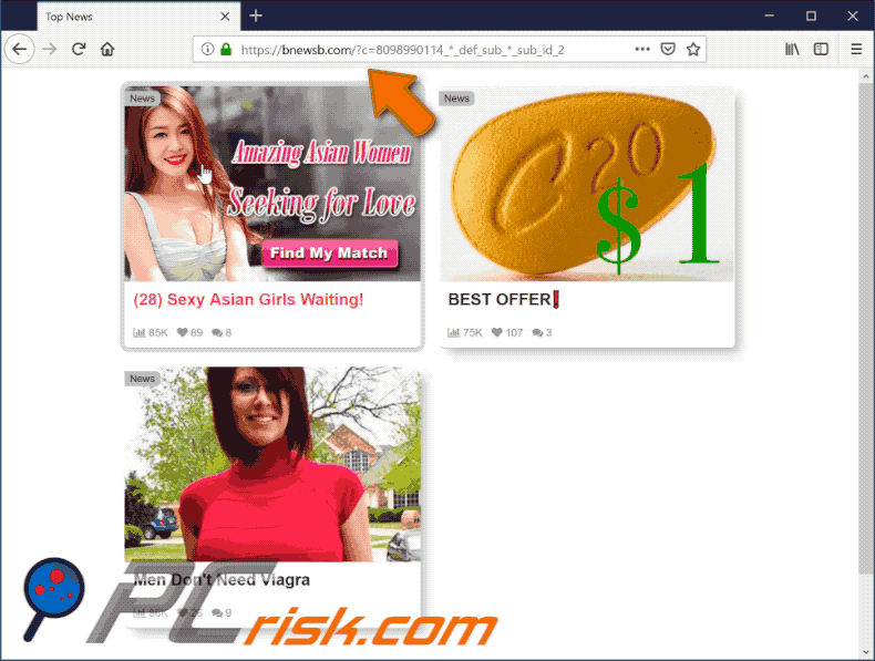 bnewsb.com pop-up