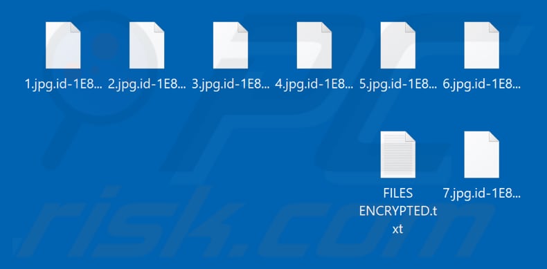 Files encrypted by Gdb