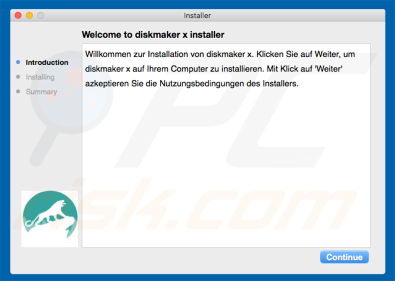 Delusive installer used to promote Null