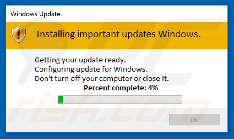 puma ransomware fake windows update 