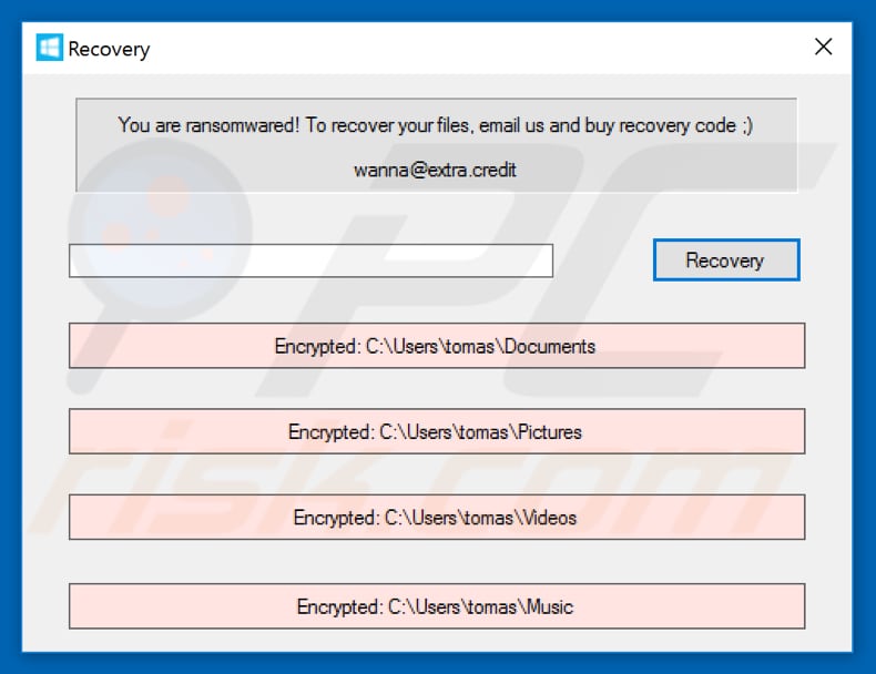 Ransomwared decrypt instructions