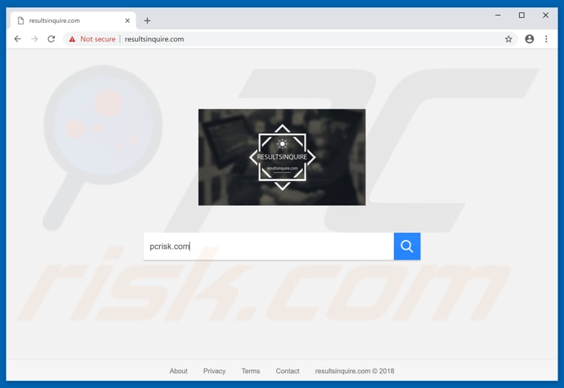 resultsinquire.com browser hijacker