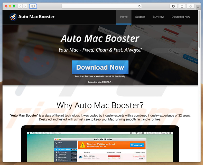 Auto Mac Booster download website