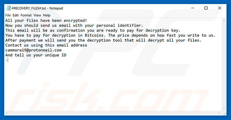 Cammora decrypt instructions