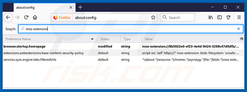 Removing search.hconverterpro.com from Mozilla Firefox default search engine