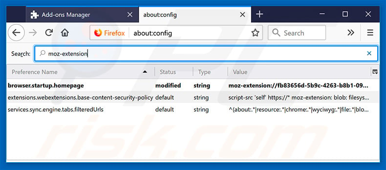 Removing search.hpdfconverterhub.com from Mozilla Firefox default search engine