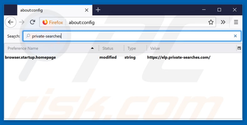 Removing blpsearch.com from Mozilla Firefox default search engine