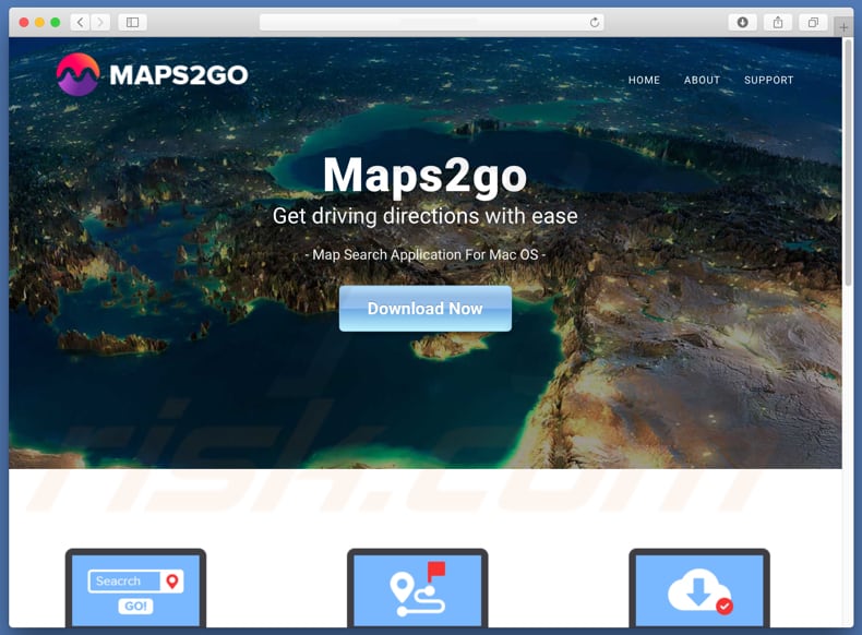 Maps2Go adware