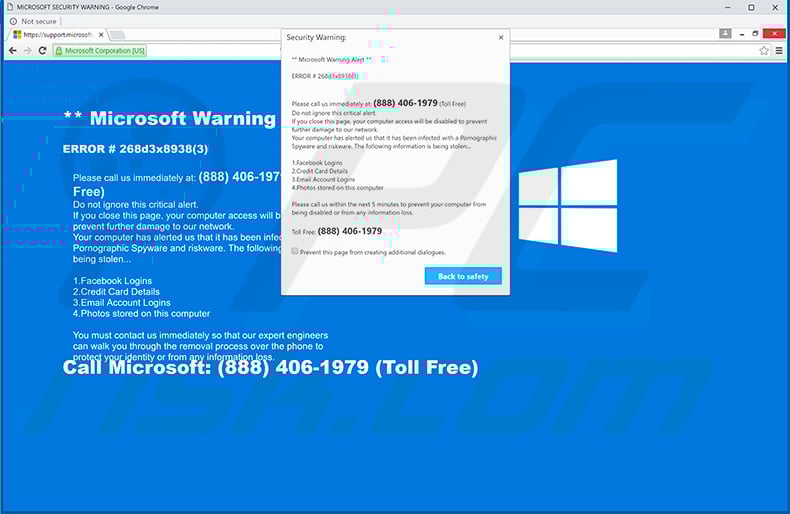 How to uninstall Microsoft Warning Alert Scam virus How to uninstall Microsoft Warning Alert Scam virus