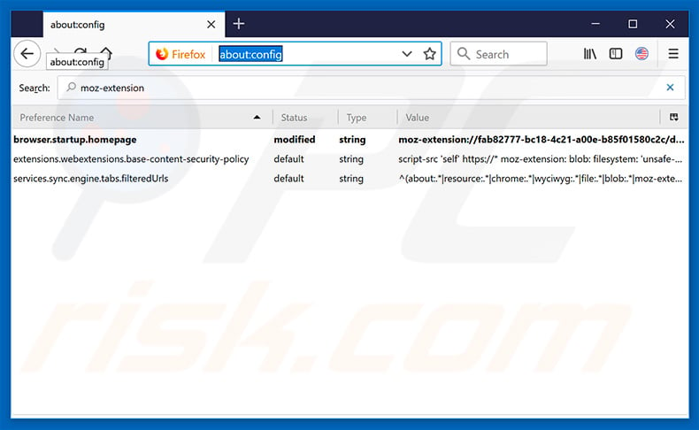 Removing mysearch.com from Mozilla Firefox default search engine