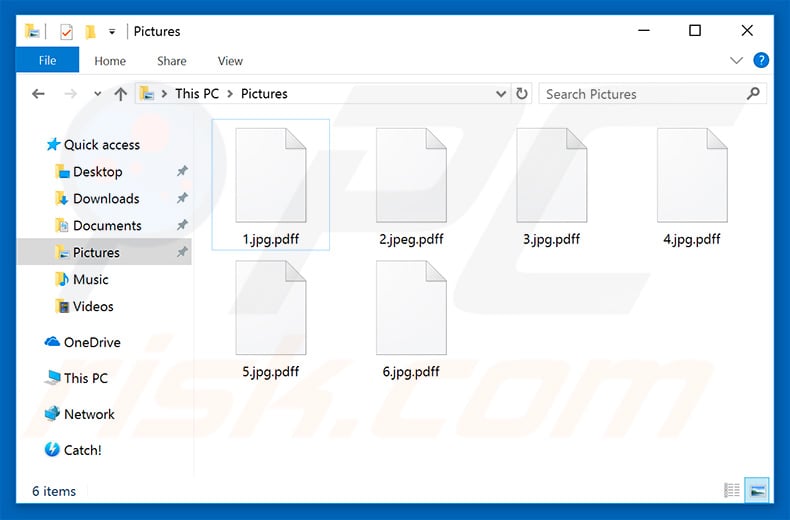Files encrypted by Pdff