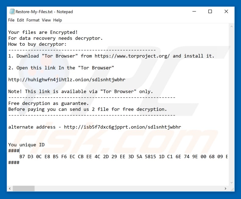 Ppam decrypt instructions