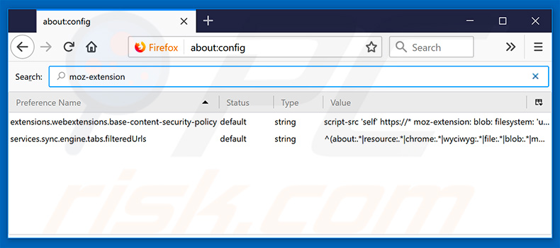 Removing searchsecurepro.co from Mozilla Firefox default search engine
