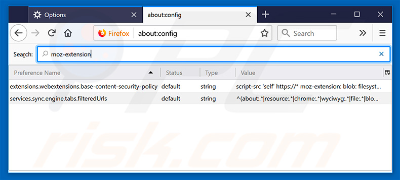 Removing smartpackagetracker.com from Mozilla Firefox default search engine