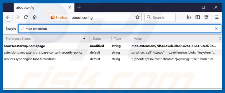 Removing search.hbestfileconverter.com from Mozilla Firefox default search engine