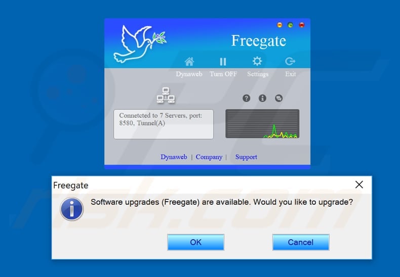 Freegate application