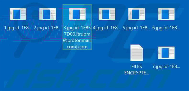 Files encrypted by .com