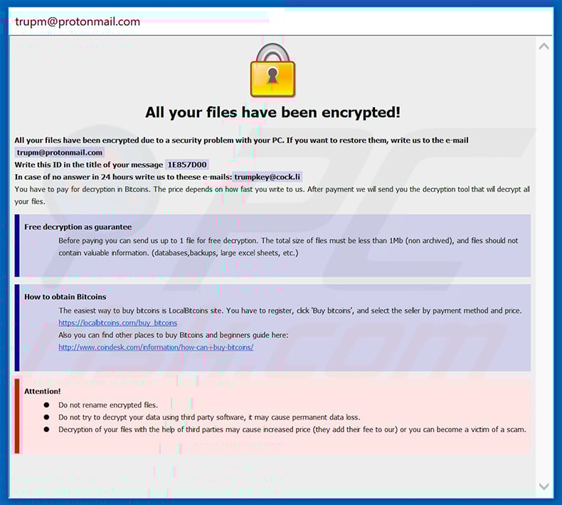 .com decrypt instructions