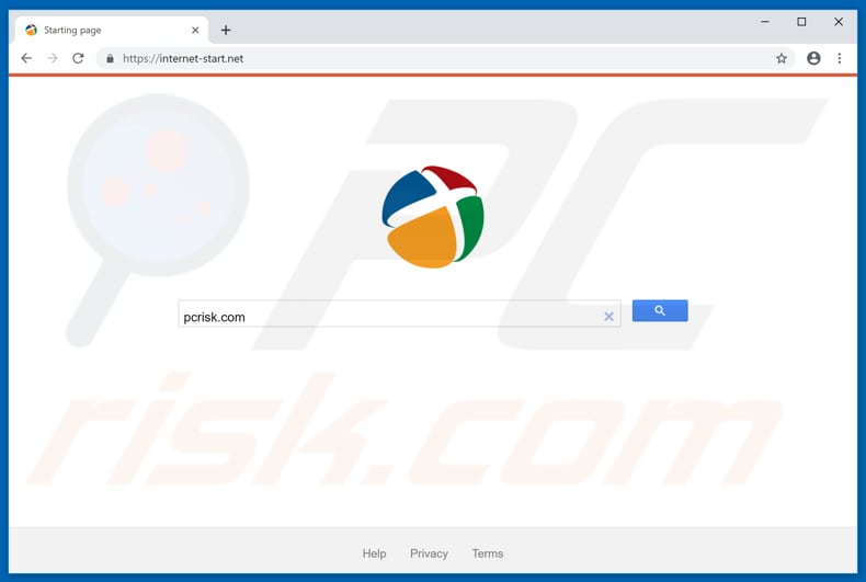 internet-start.net browser hijacker
