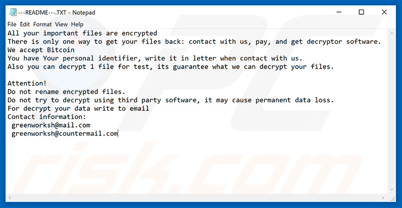 Jamper decrypt instructions