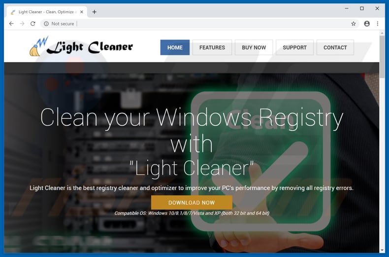 Light Cleaner unwanted application