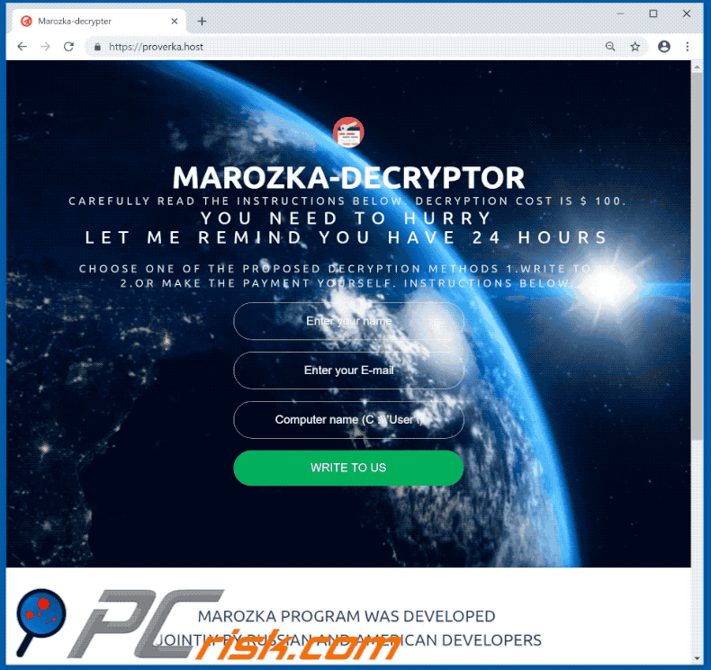 marozka website