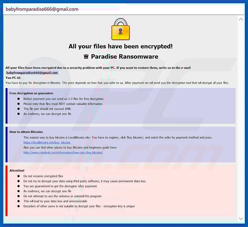 P3rf0rm4 decrypt instructions