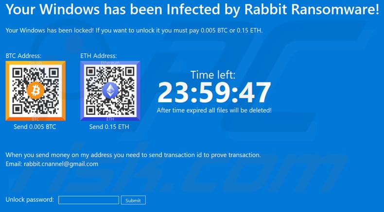 Rabbit scam