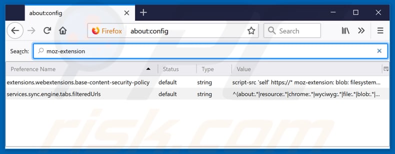 Removing searchmedia.online from Mozilla Firefox default search engine