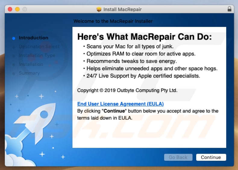 MacRepair installer