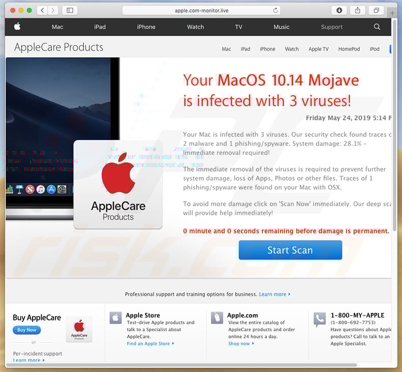 Get rid of mac cleaner virus Get rid of mac cleaner virus