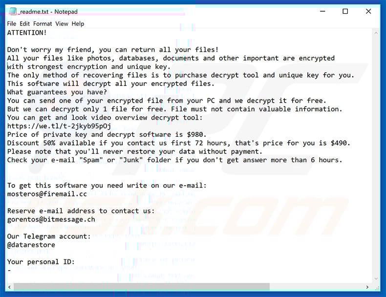 Fordan decrypt instructions