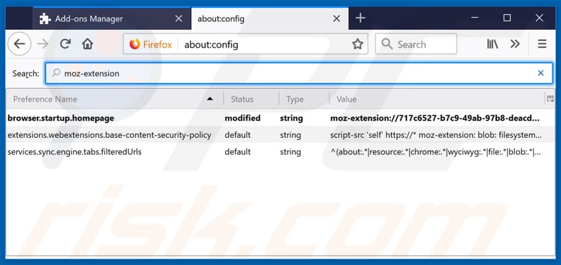 Removing hp.myway.com from Mozilla Firefox default search engine