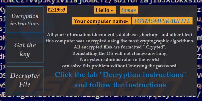 india2lock decrypt instructions