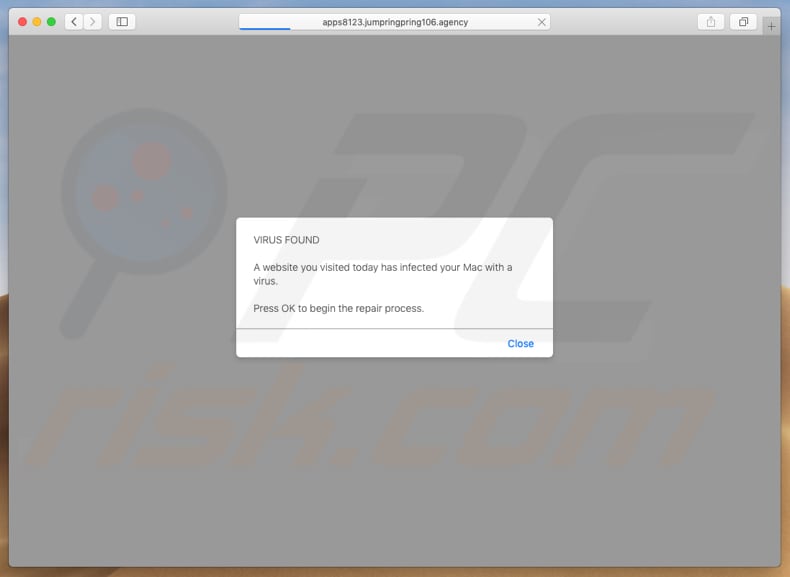 jumpringpring[.]agency scam