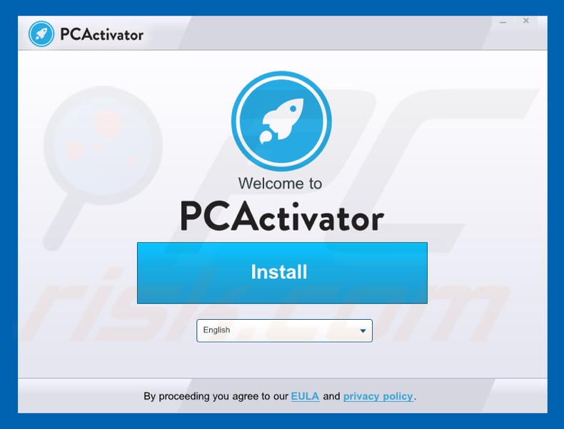 PCActivator installation setup